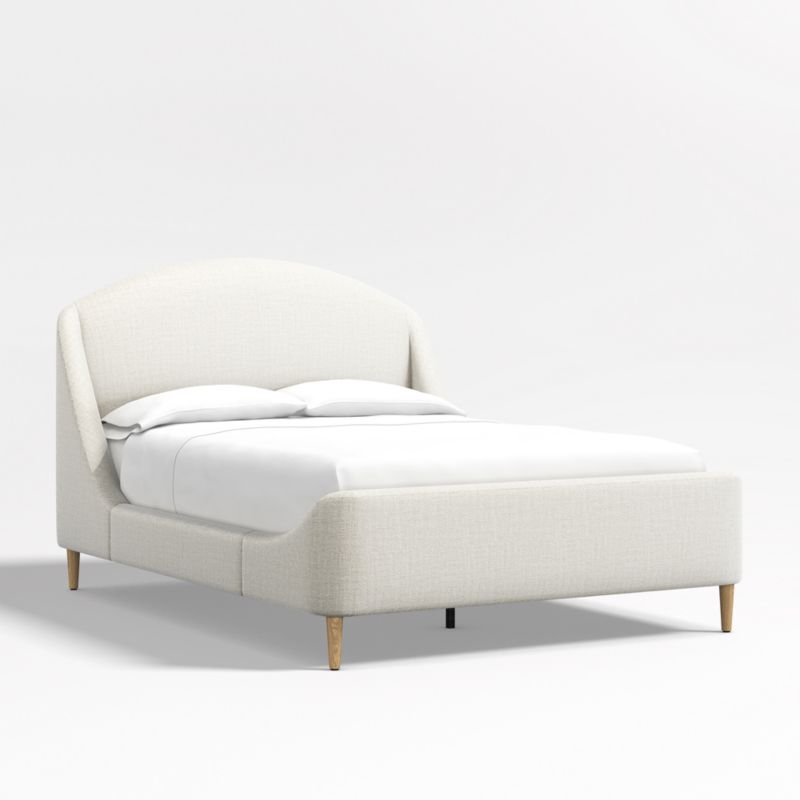 Lafayette Natural Beige Upholstered Full Bed - image 12 of 16