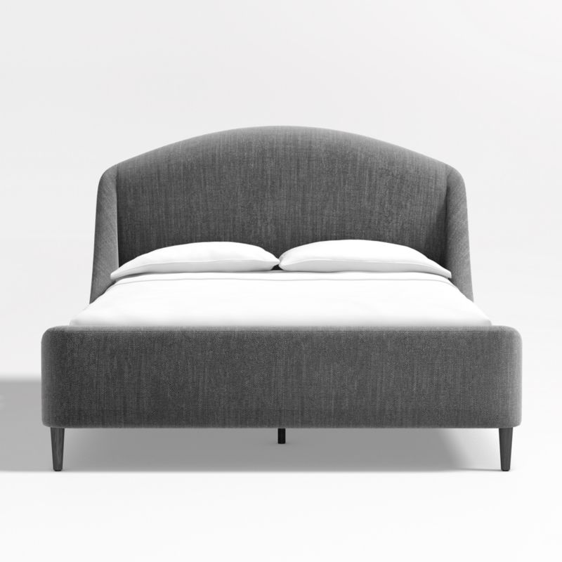 Lafayette Charcoal Grey Upholstered King Bed - image 2 of 9