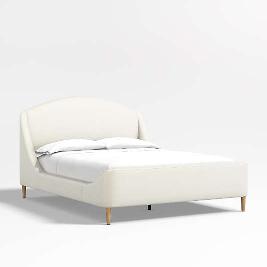 Lafayette Ivory Upholstered King Bed