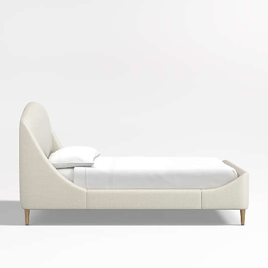 Lafayette Ivory Upholstered King Bed