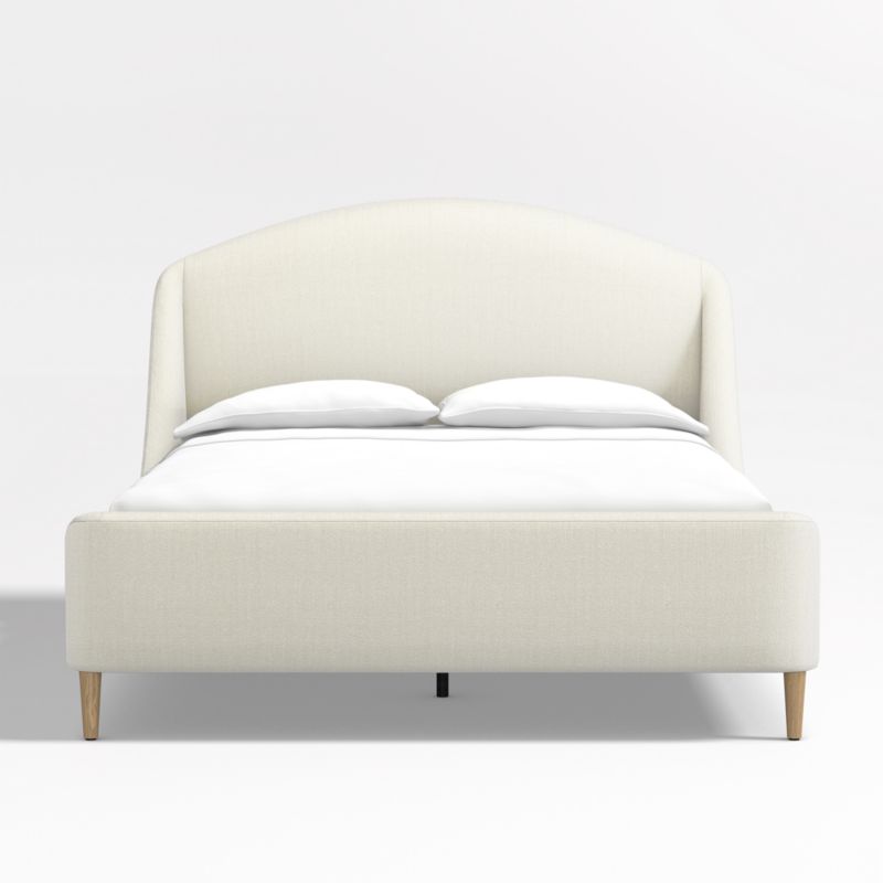 Lafayette Ivory Upholstered Full Bed - image 2 of 11