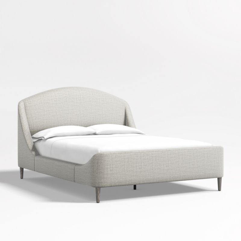 Lafayette Mist Grey Upholstered Full Bed - image 8 of 13