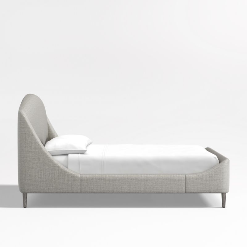 Lafayette Mist Grey Upholstered Full Bed - image 9 of 13