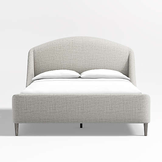 Lafayette Mist Grey Upholstered Bed