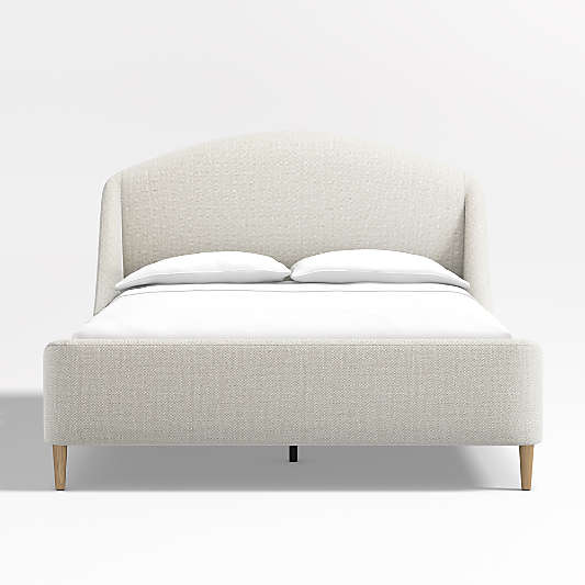 Lafayette Natural Beige Upholstered California King Bed