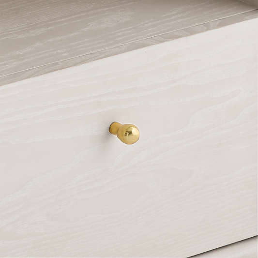 Lafayette 19" Whitewashed Narrow Nightstand