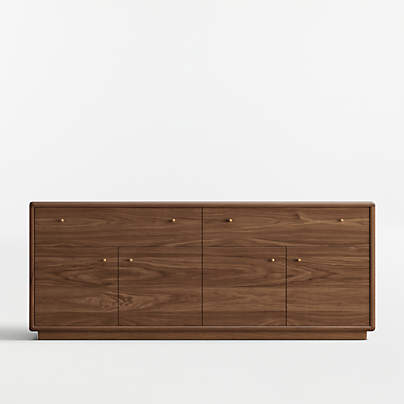 Lafayette 80" Walnut Storage Media Console