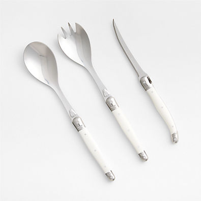 View Jean Dubost Laguiole ® Ivory 3-Piece Serving Set details