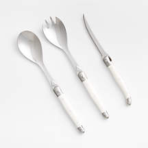 Jean Dubost Laguiole Ivory 3-Piece Serving Set