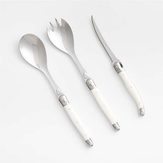 Jean Dubost Laguiole ® Ivory 3-Piece Serving Set