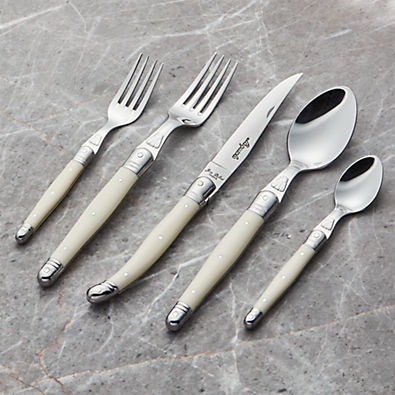 View Laguiole ® Ivory 20-Piece Flatware Set details