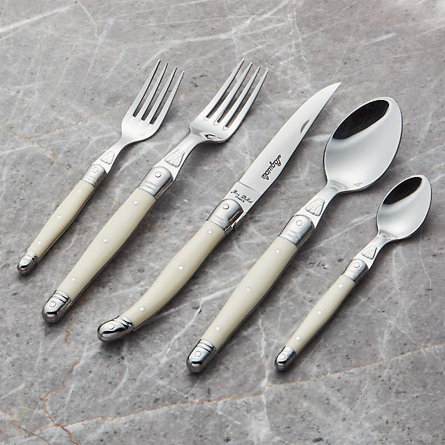 Laguiole Ivory Steak Knives, Set of 6 + Reviews Crate & Barrel