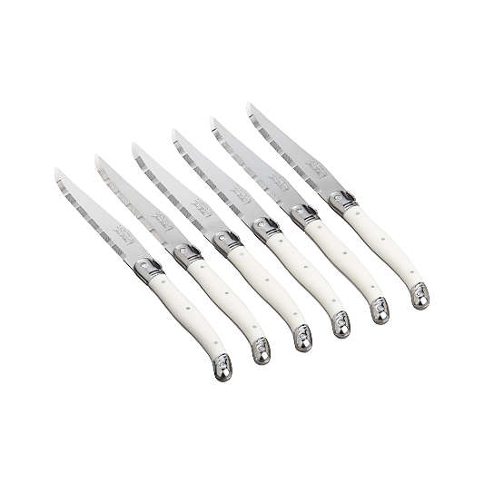 Laguiole ® Ivory  Steak Knives, Set of 6