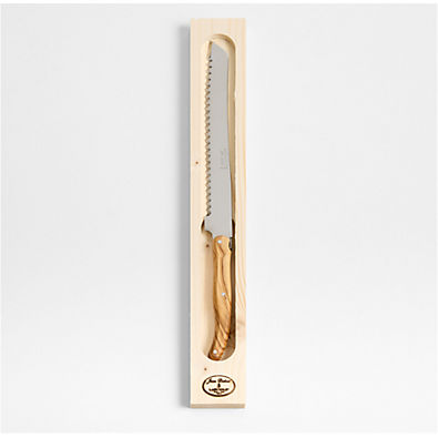 View Jean Dubost Laguiole ® Olivewood Bread Knife details