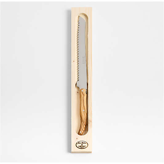 Jean Dubost Laguiole ® Olivewood Bread Knife