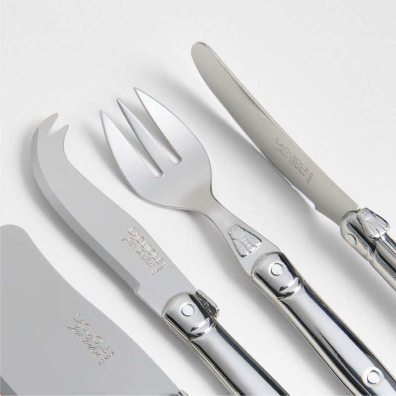 Laguiole ® Stainless Cheese Knife 4-Piece Set - image 1 of 2