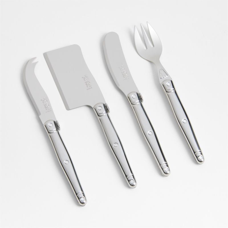 Laguiole ® Stainless Cheese Knife 4-Piece Set - image 0 of 2