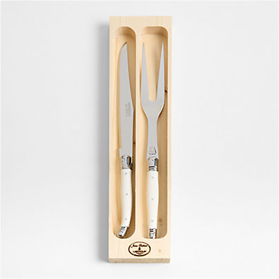 View Jean Dubost Laguiole ® White Carving Set details