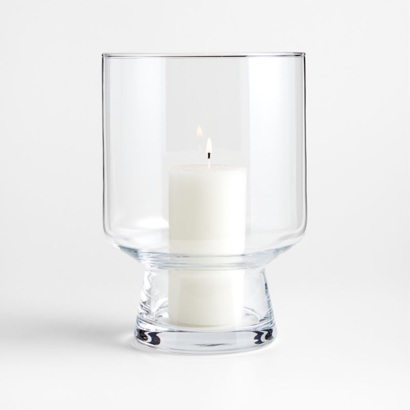 Laila Glass Hurricane Candle Holder 11" - image 0 of 7