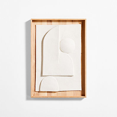 View "Lain I" Paper Mache Wall Art details