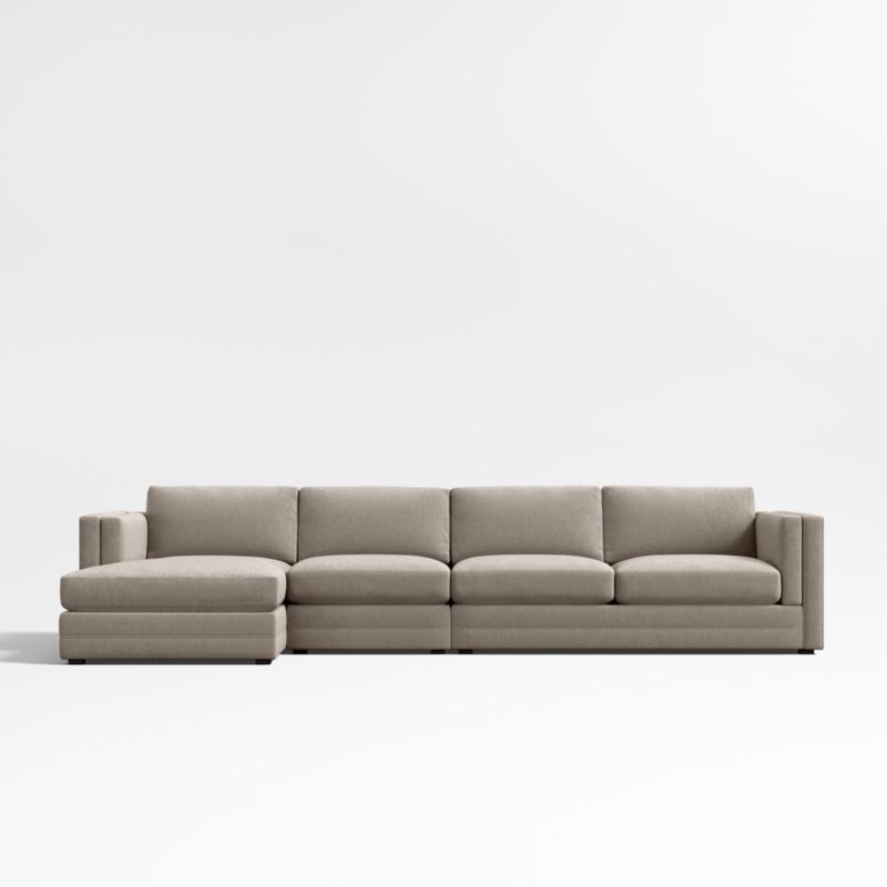 Lakeview Upholstered 3-Piece Chaise Sectional Sofa - image 0 of 19