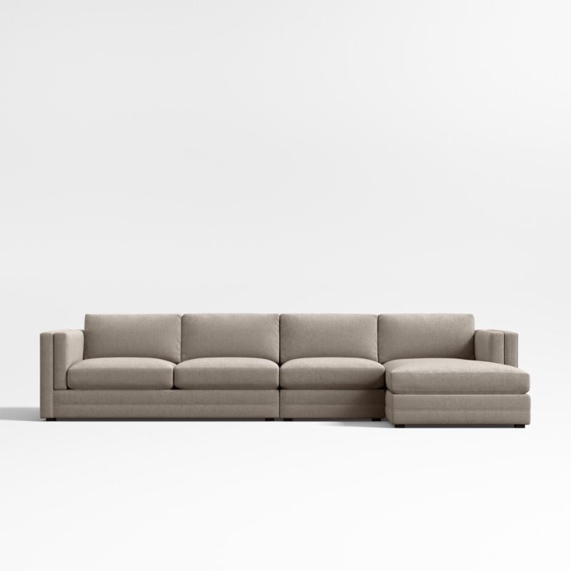 Lakeview Upholstered 3-Piece Chaise Sectional Sofa - image 0 of 20