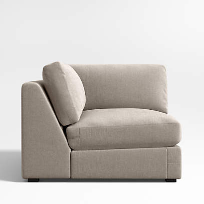 Upholstered sales corner chair