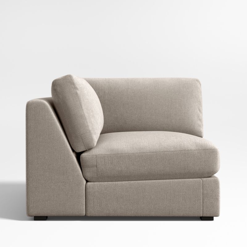 Lakeview Upholstered Corner Chair + Reviews | Crate & Barrel