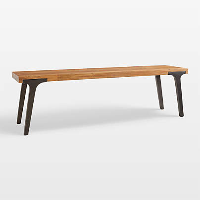 Lakin 59" Teak Bench