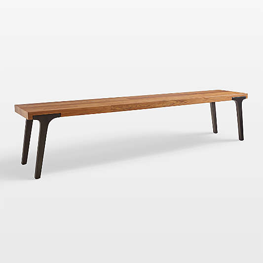 Lakin 79" Teak Bench