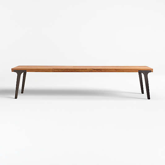 Lakin 79" Teak Bench