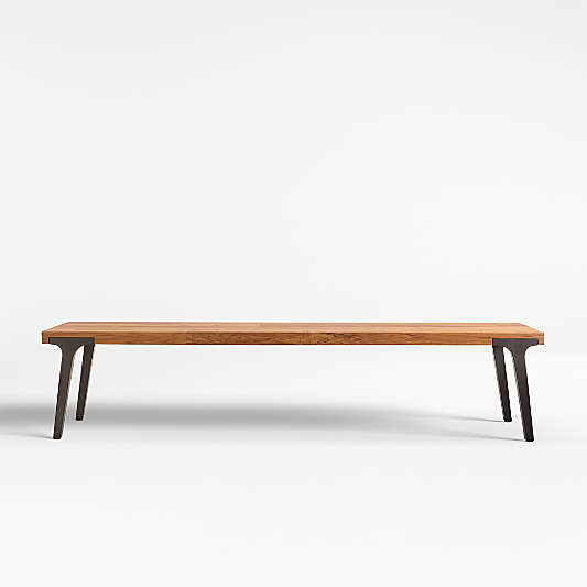 Lakin 79" Teak Bench