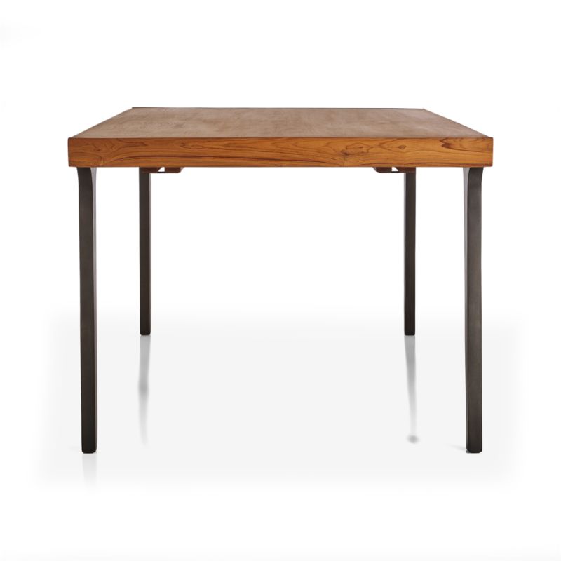 Lakin 61"-99" Teak Extendable Dining Table