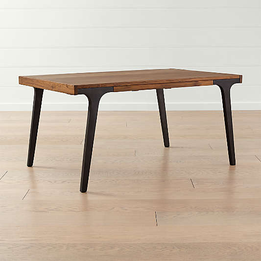 Lakin 61" Teak Extendable Dining Table