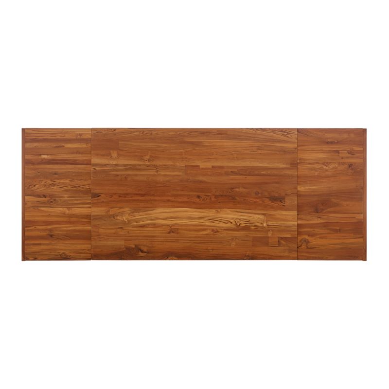 Lakin 61"-99" Teak Extendable Dining Table