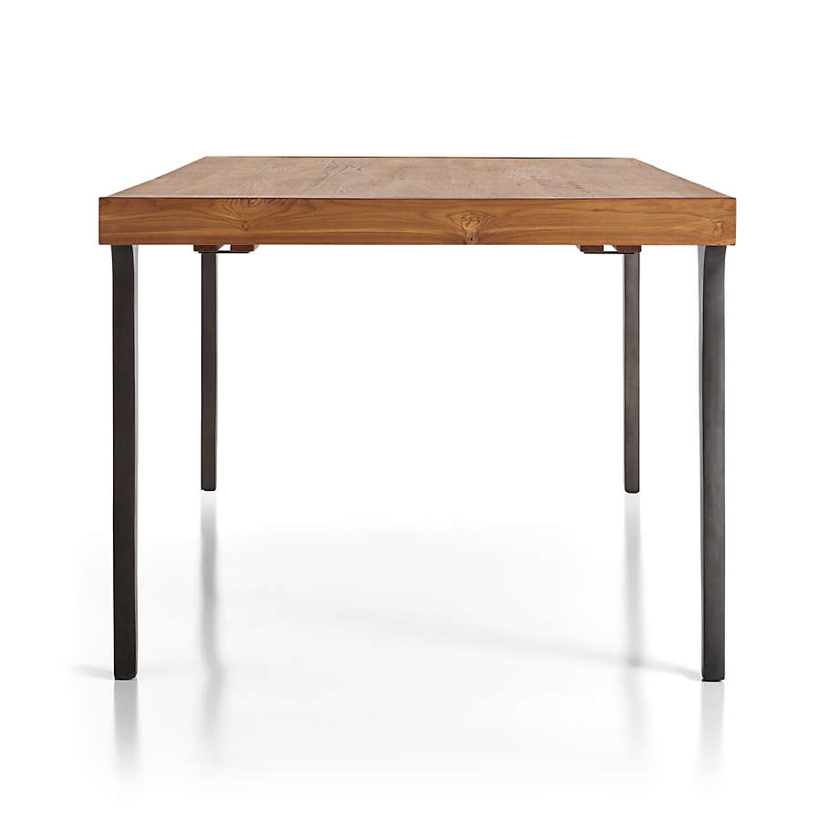 Lakin recycled teak extendable store dining table