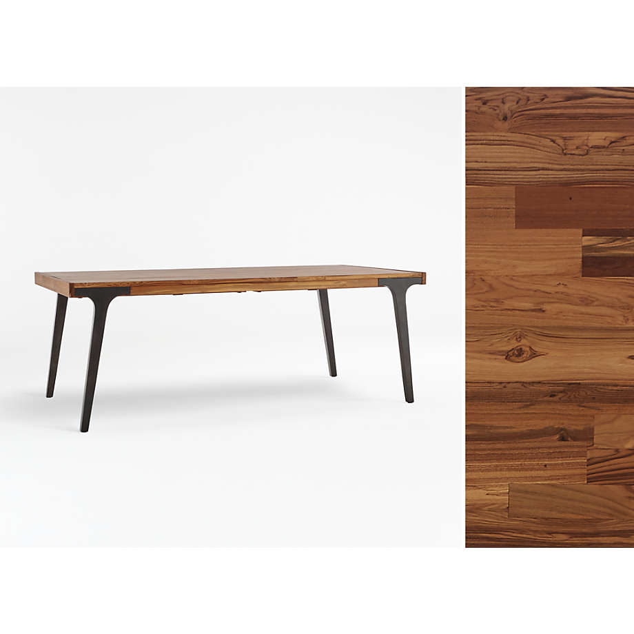 Crate and barrel montana dining deals table