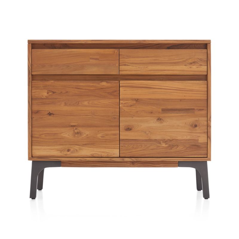 Lakin Small Teak Sideboard - image 4 of 14