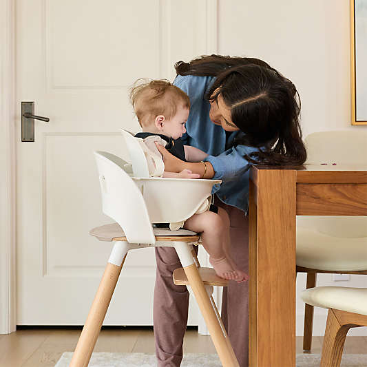 Lalo The Chair II 3-in-1 Baby Coconut White High Chair