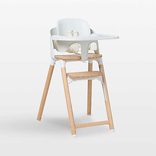 Lalo The Chair II 3-in-1 Baby Coconut White High Chair