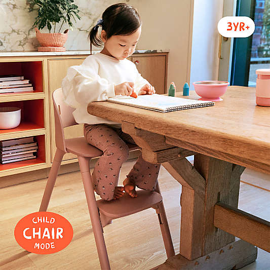 Lalo The Chair II 7-in-1 Baby Rose Pink High Chair