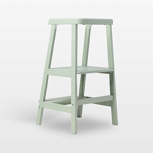 LALO The Tower Sage Green Toddler Step Stool