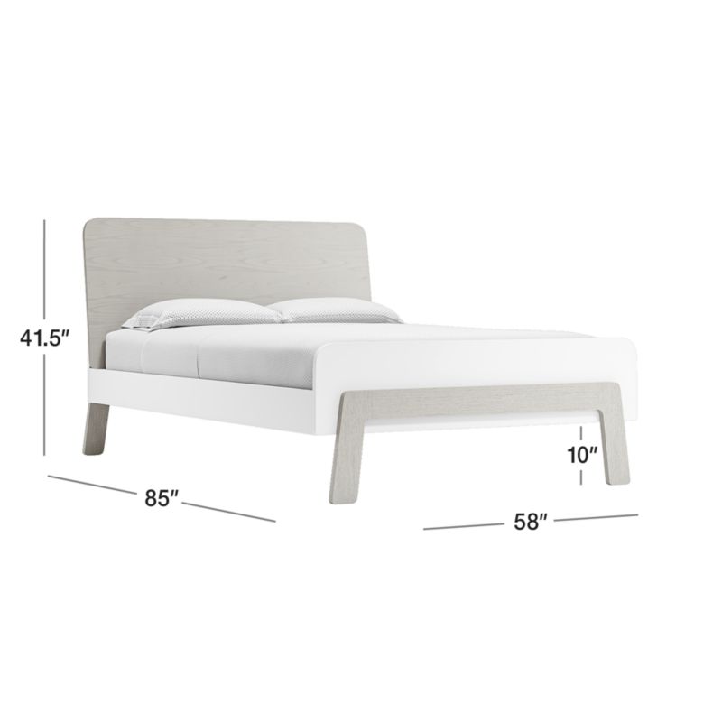 View Lamont Wood Kids Full Bed with Headboard Storage - image 3 of 16