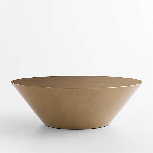 Lana Gloss 48" Round Coffee Table by Laura Harrier & Tiffany Howell