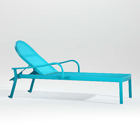 Lanai Aqua Mesh Outdoor Chaise Lounge