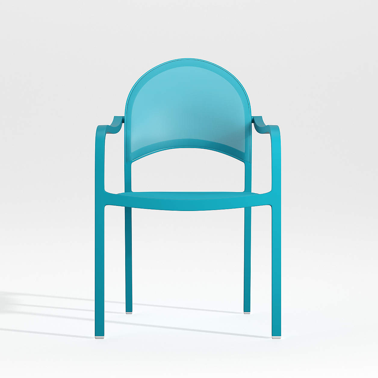 Lanai Aqua Mesh Dining Chair + Reviews | Crate and Barrel Canada