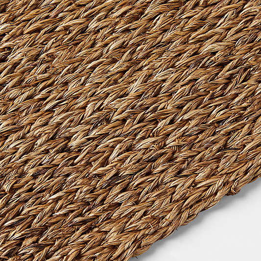 Lanai Rectangular Dark Natural Woven Placemat