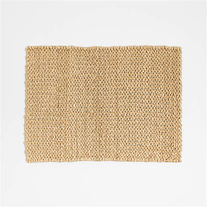 Lanai Rectangular Natural Woven Placemat