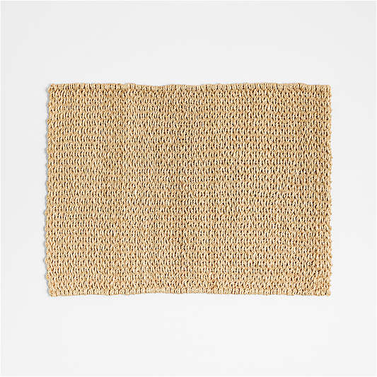 Lanai Rectangular Natural Woven Placemat
