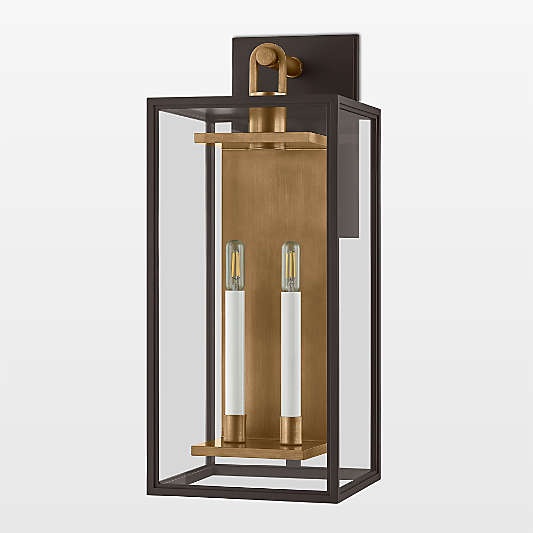 Lancaster Outdoor Wall Sconce Light 24.25"